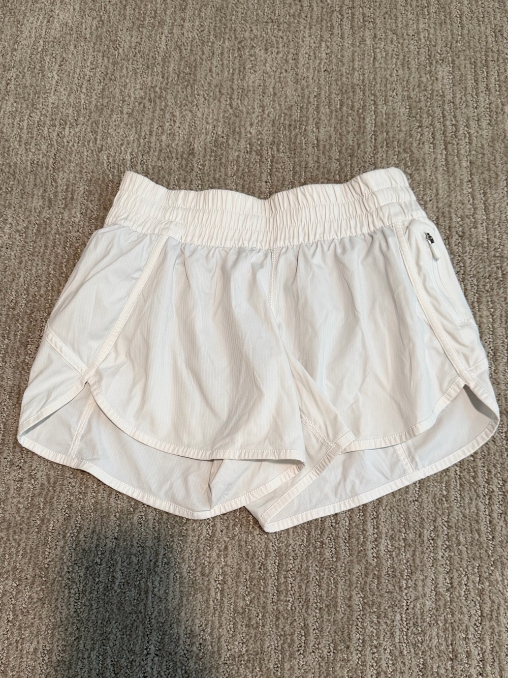 Lululemon White Shorts